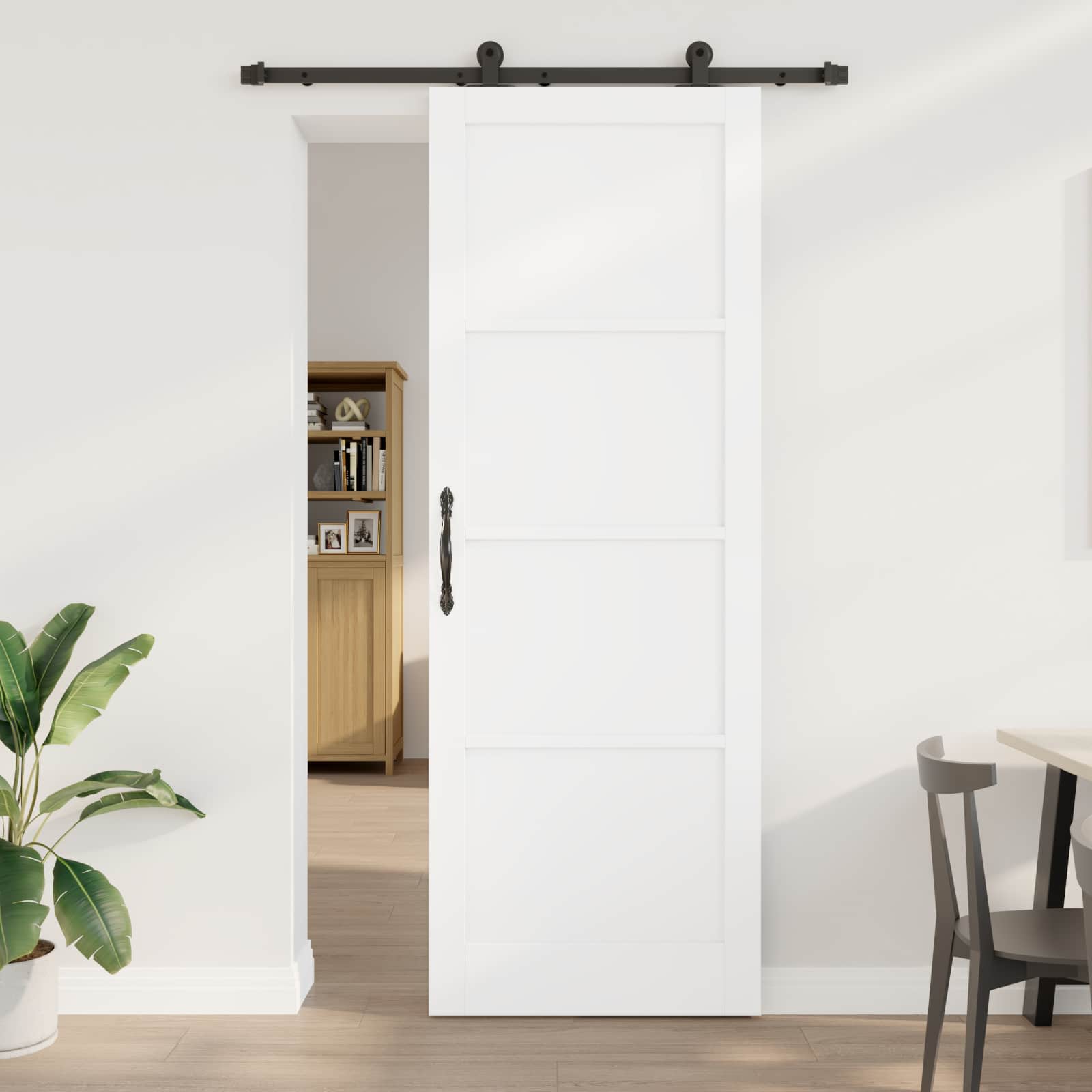 Puerta Corredera ORKDAL Blanco 83 x 202 cm