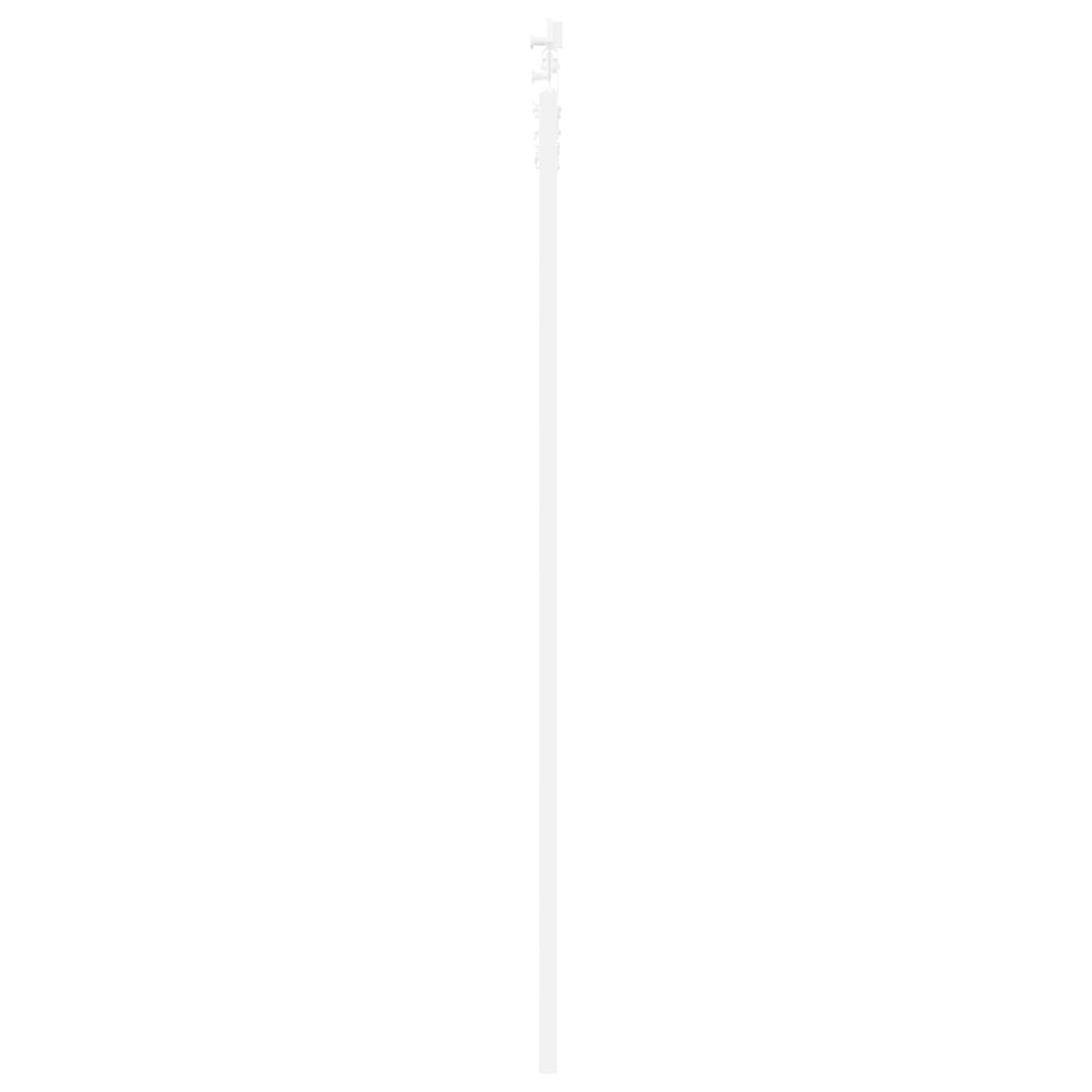 Sliding Door White 83 x 202 cm Solid Pine Wood