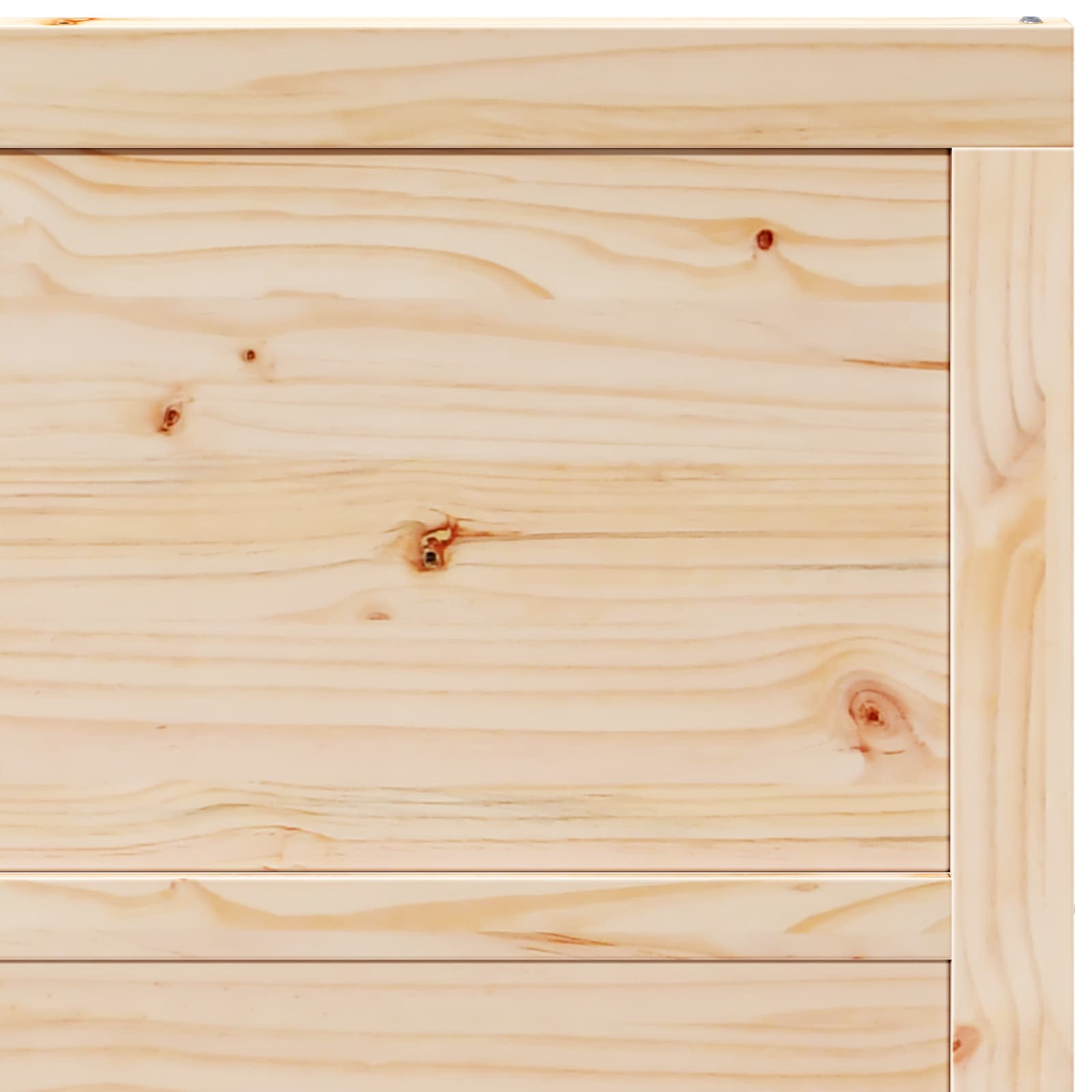 Puerta Corredera Natural 100 x 208 cm Madera de Pino Maciza