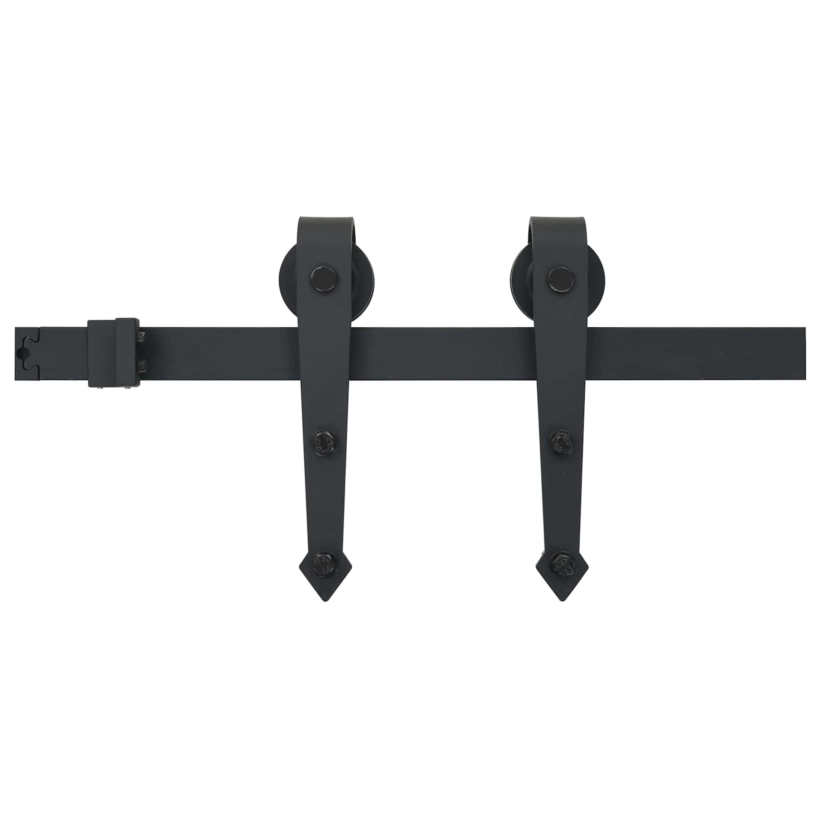 Puerta Corredera Natural 90 x 208 cm Madera de Pino Maciza
