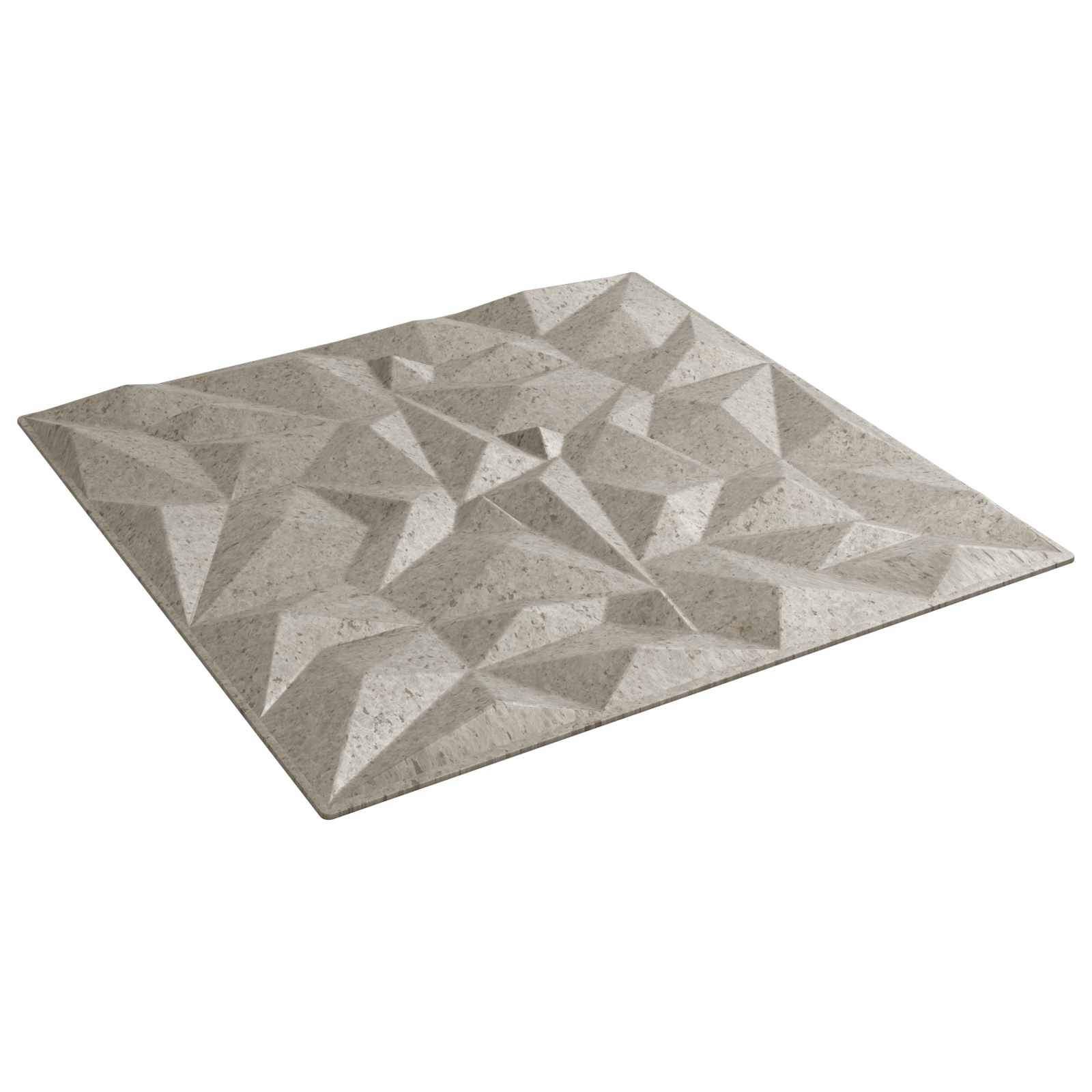 Paneles de pared 12 pcs Betón Amatista 50 x 50 cm Espuma XPS