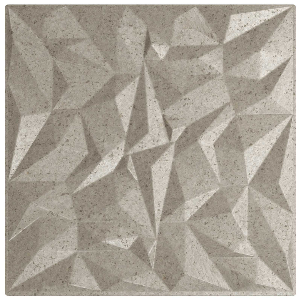 Paneles de pared 12 pcs Betón Amatista 50 x 50 cm Espuma XPS