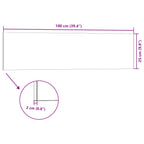 Paneles de pared 10 pcs Antracita 100 x 25 cm Espuma EPS