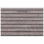 Paneles de pared 10 pcs Gris 100 x 50 cm Espuma EPS