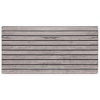 Paneles de pared 10 pcs Gris 100 x 50 cm Espuma EPS