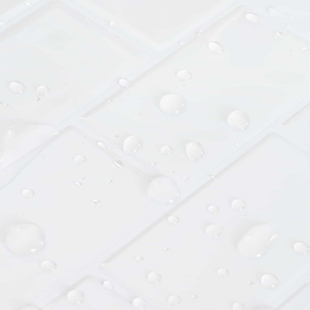 Azulejo de metro 10 pcs 30 x 30 cm Poliuretano y PET