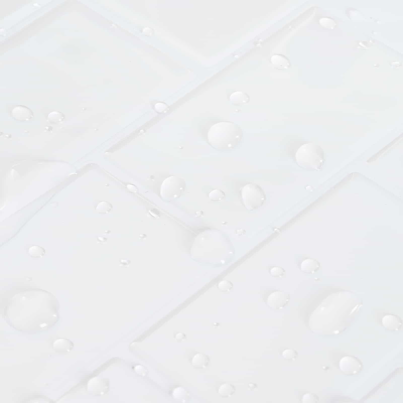 Azulejo de metro 10 pcs 30 x 30 cm Poliuretano y PET