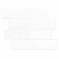 Azulejo de metro 10 pcs 29 x 21 cm Poliuretano y PET