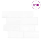 Azulejo de metro 10 pcs 29 x 21 cm Poliuretano y PET