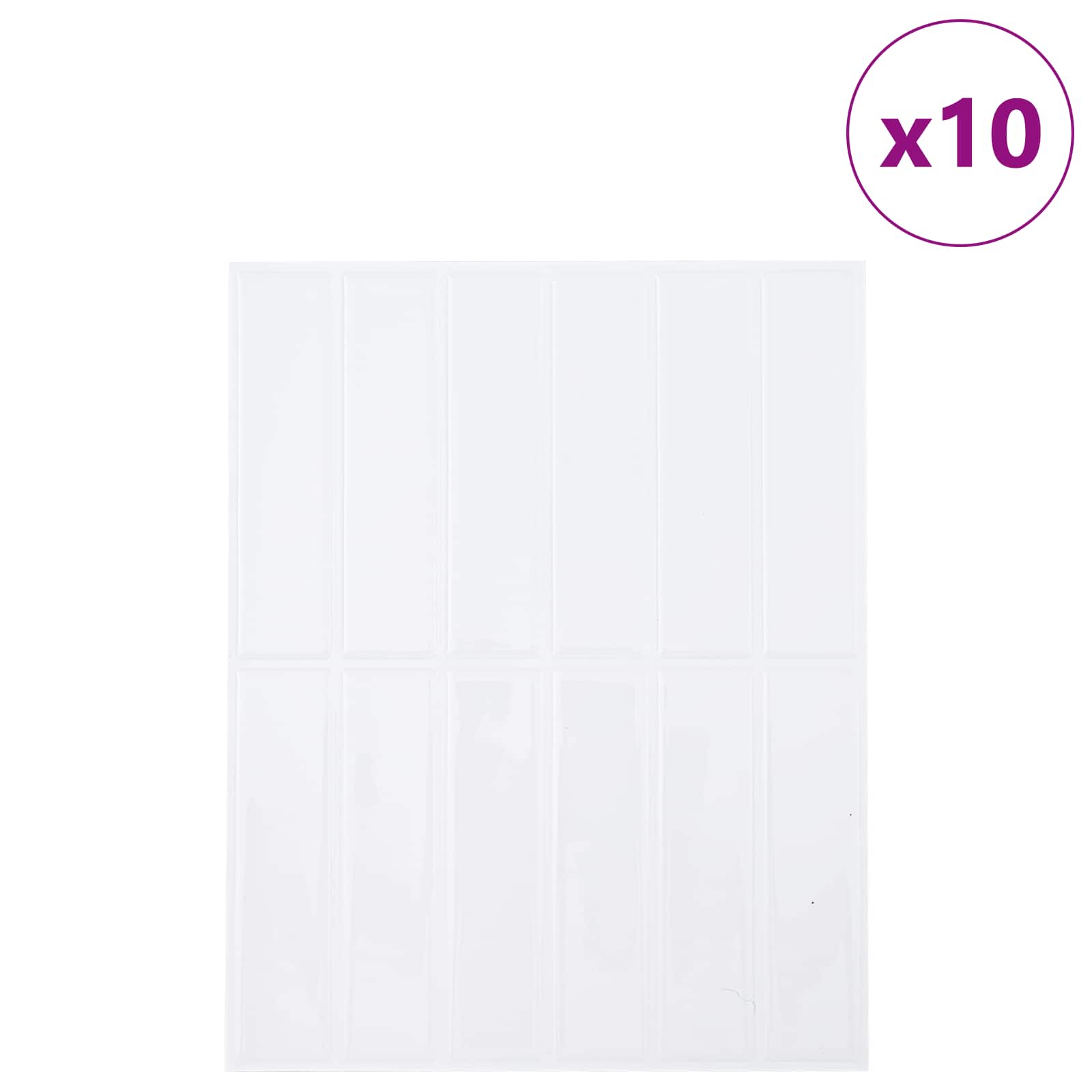 Azulejo Rectangular 10 pcs 29 x 23 x 0,08 cm Poliuretano y PET