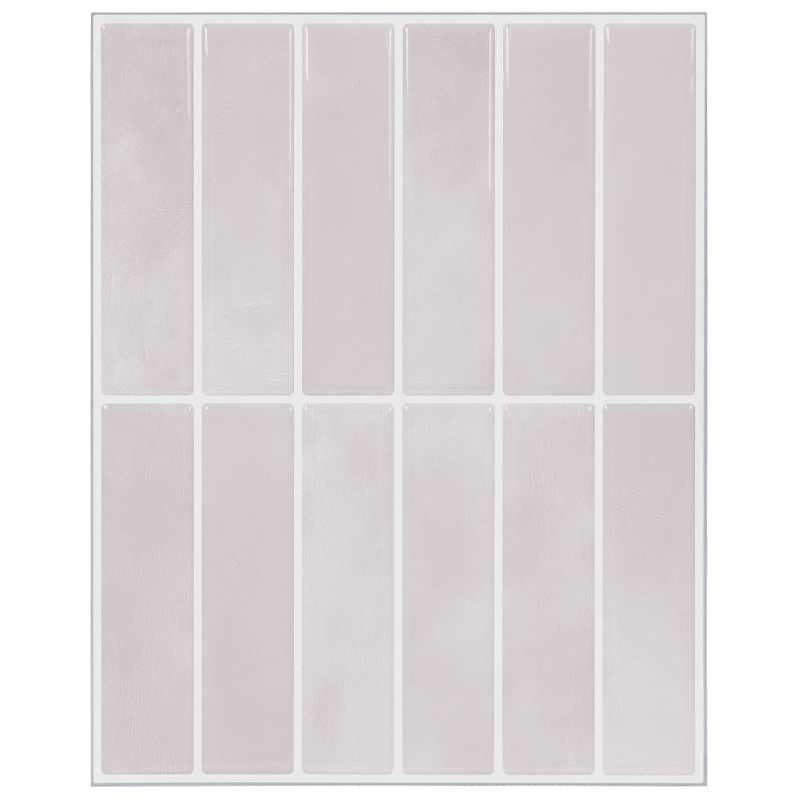 Rectangular Tile 10 pcs 29 x 23 x 0.08 cm Polyurethane and PET