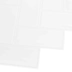Azulejo en espiga 10 pcs 30 x 30 cm Poliuretano y PET