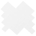 Azulejo en espiga 10 pcs 30 x 30 cm Poliuretano y PET
