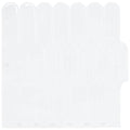 Loseta de pluma 10 pcs 30 x 30 cm Poliuretano y PET