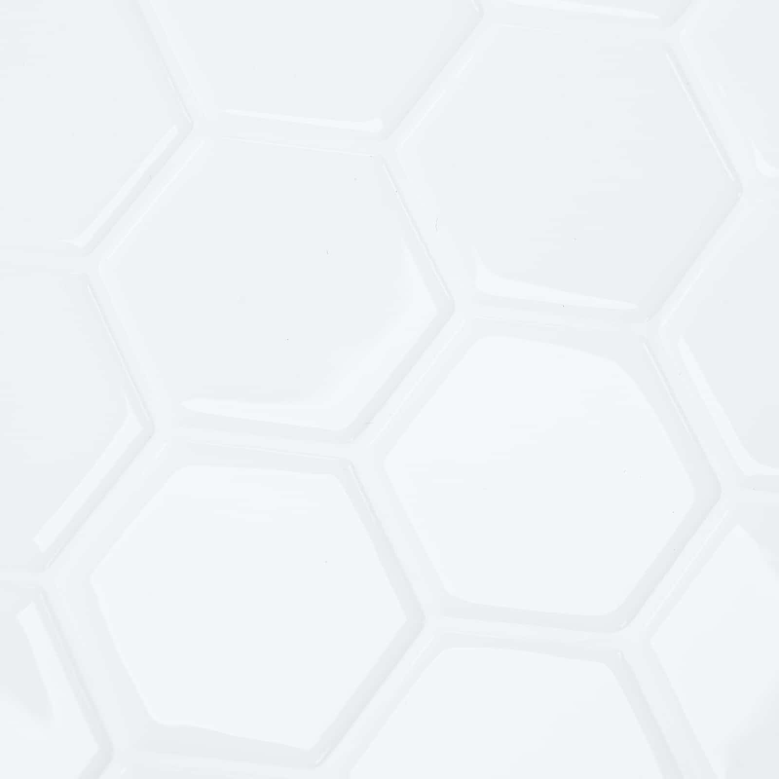 Azulejo hexagonal 10 pcs 30 x 30 cm Poliuretano y PET