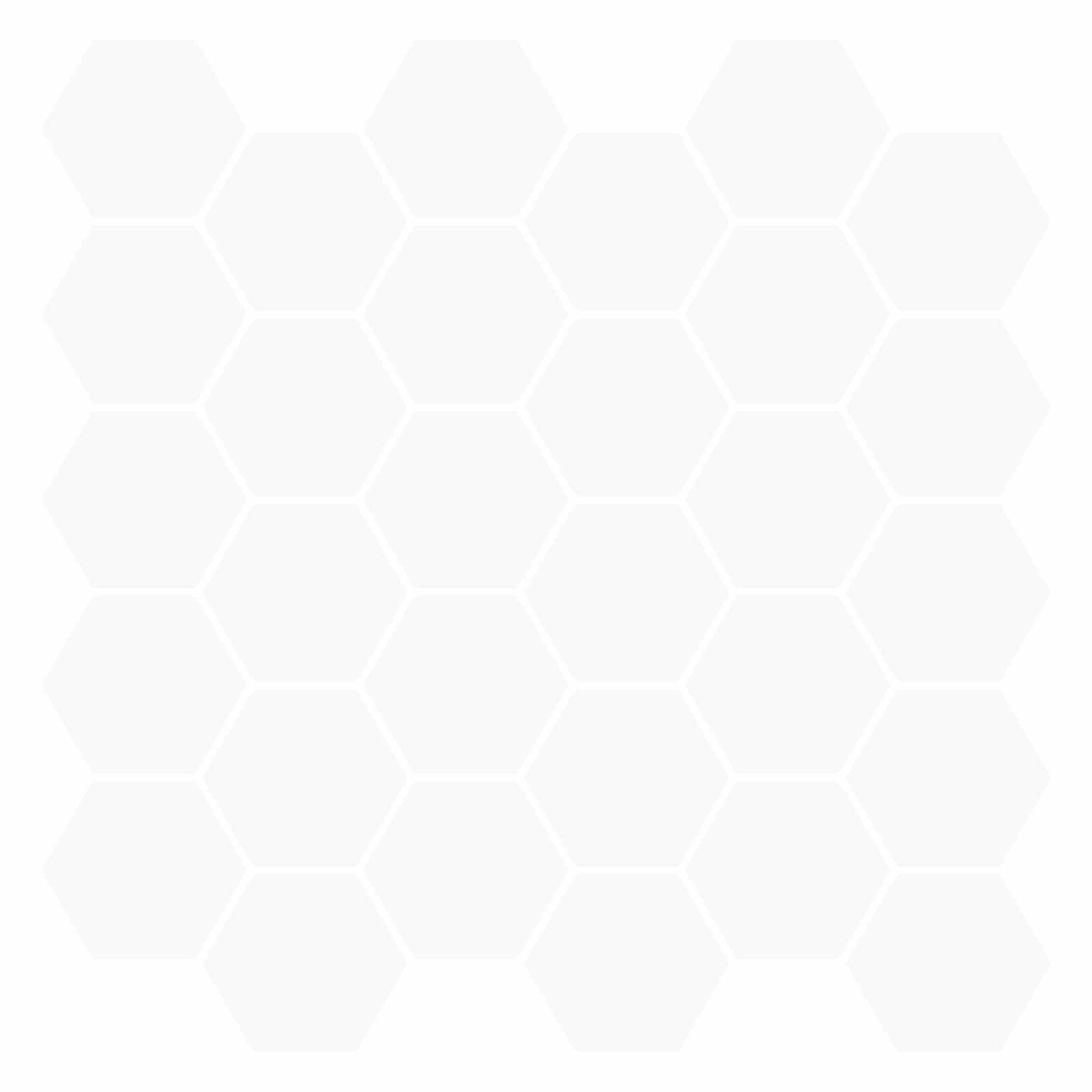 Azulejo hexagonal 10 pcs 30 x 30 cm Poliuretano y PET