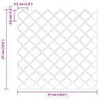 Baldosa Lanturn 10 pcs 27 x 27 cm Poliuretano y PET