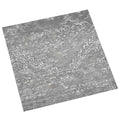 Tablones de suelo autoadhesivos 30,5 x 30,5 cm 20 pcs PVC