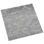 Tablones de suelo autoadhesivos 30,5 x 30,5 cm 20 pcs PVC