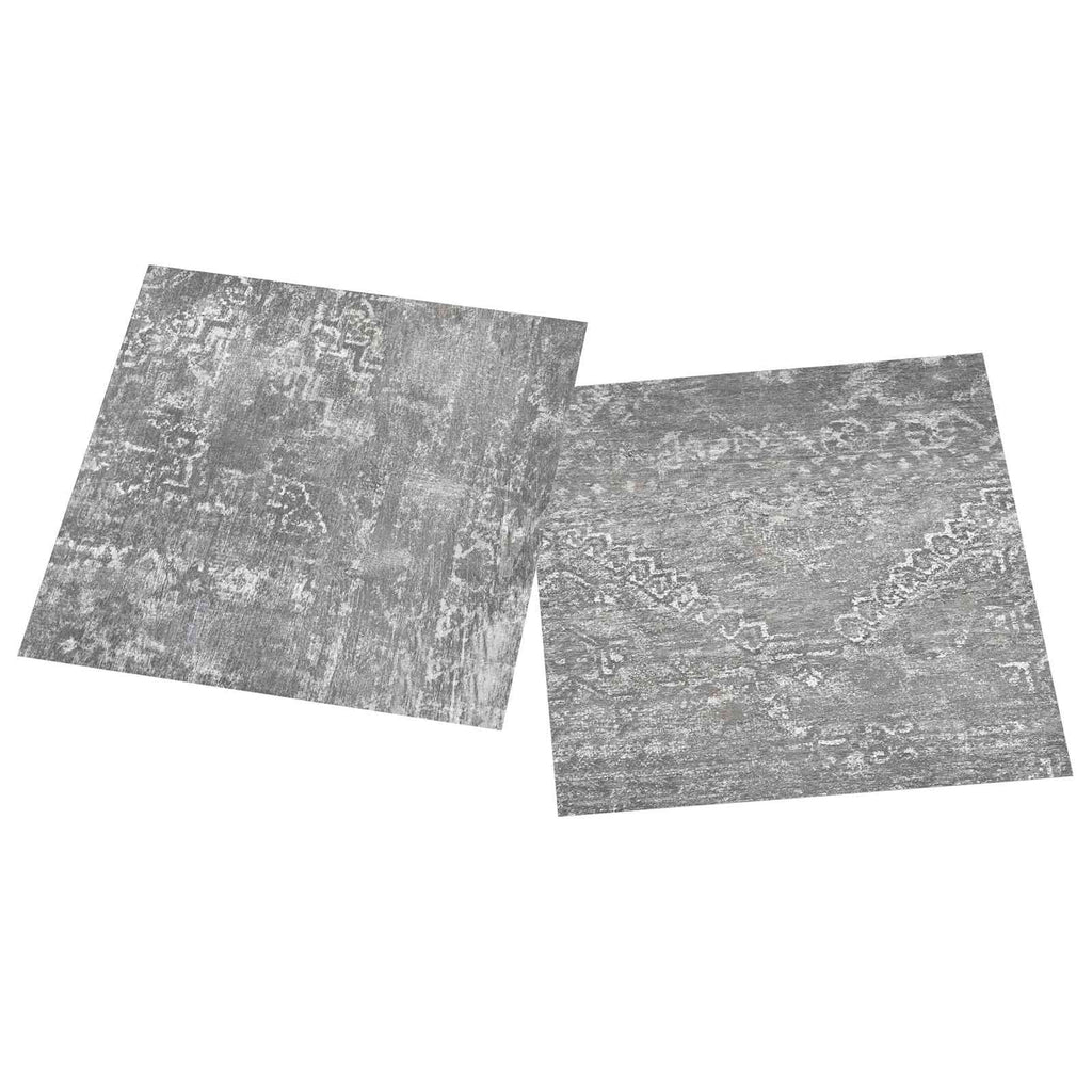 Tablones de suelo autoadhesivos 30,5 x 30,5 cm 20 pcs PVC