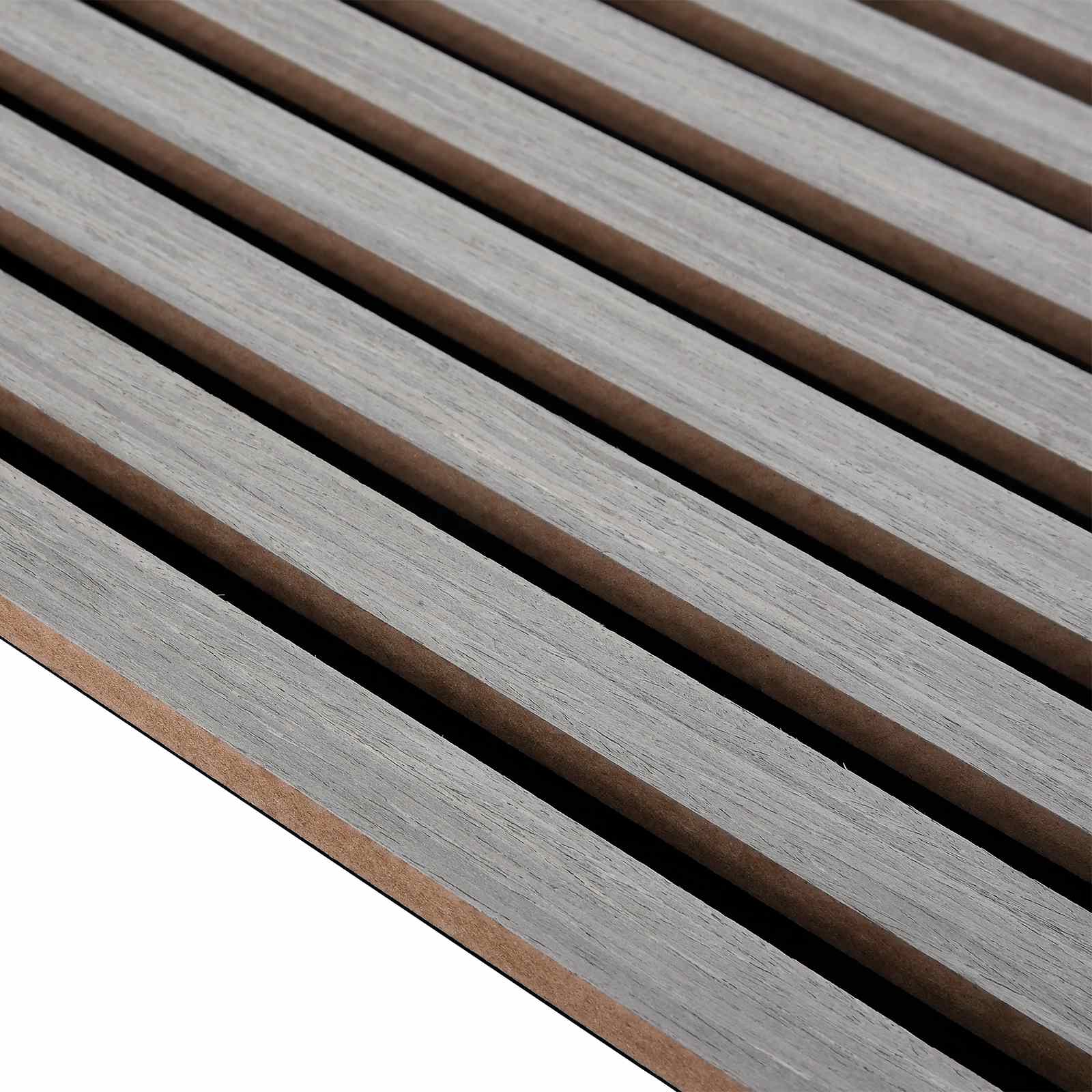 Paneles de pared 2 pcs Gris 60,5 x 60 cm