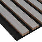 Paneles de pared 2 pcs Gris 60,5 x 60 cm