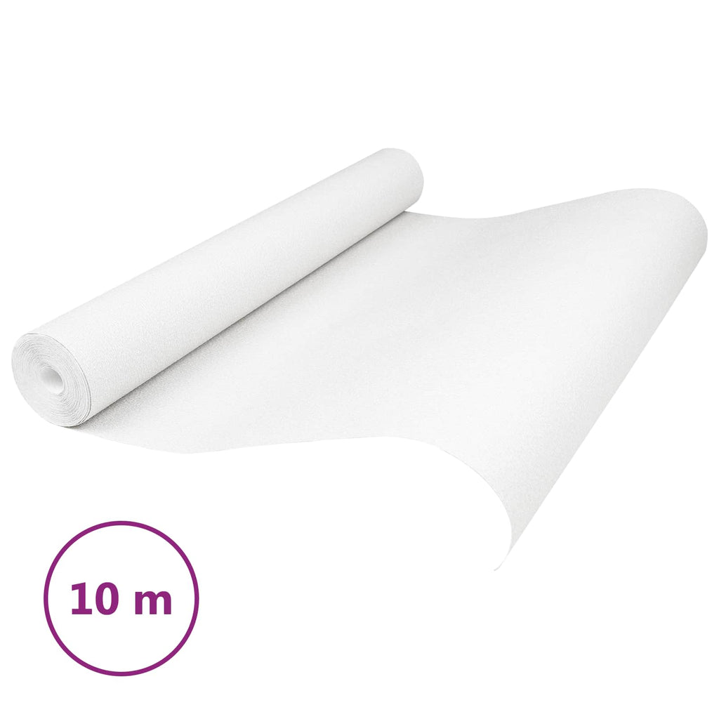 Papel tapiz 3D sólido Beige claro 10 x 0,53 m Tela no tejida