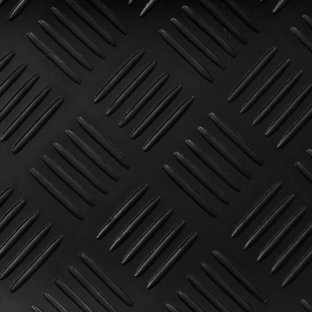 Alfombra para el suelo Negro 1 x 2 m Goma