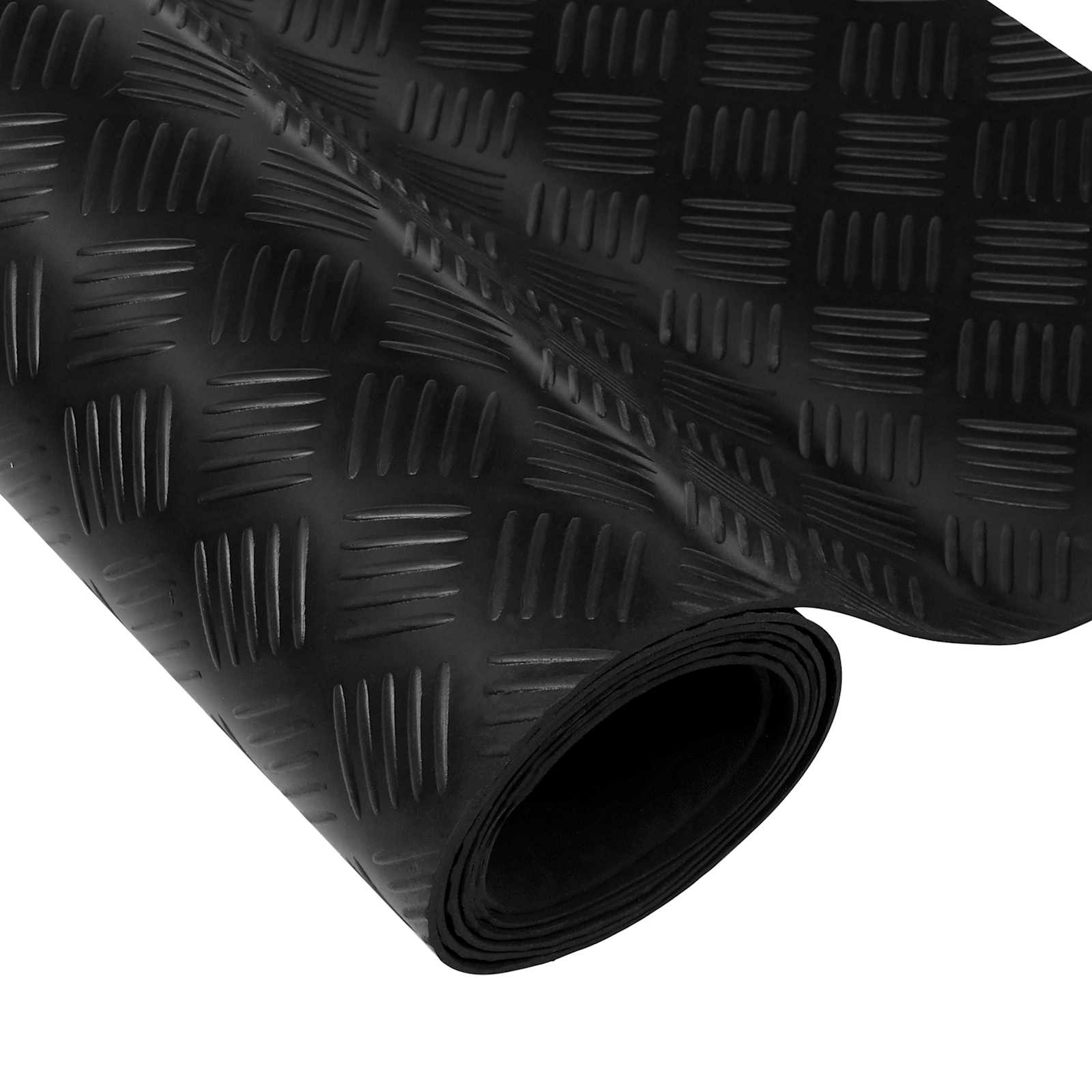 Alfombra para el suelo Negro 1 x 2 m Goma