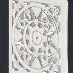Decoración artística Negro y 40 x 40 x 1,5 cm