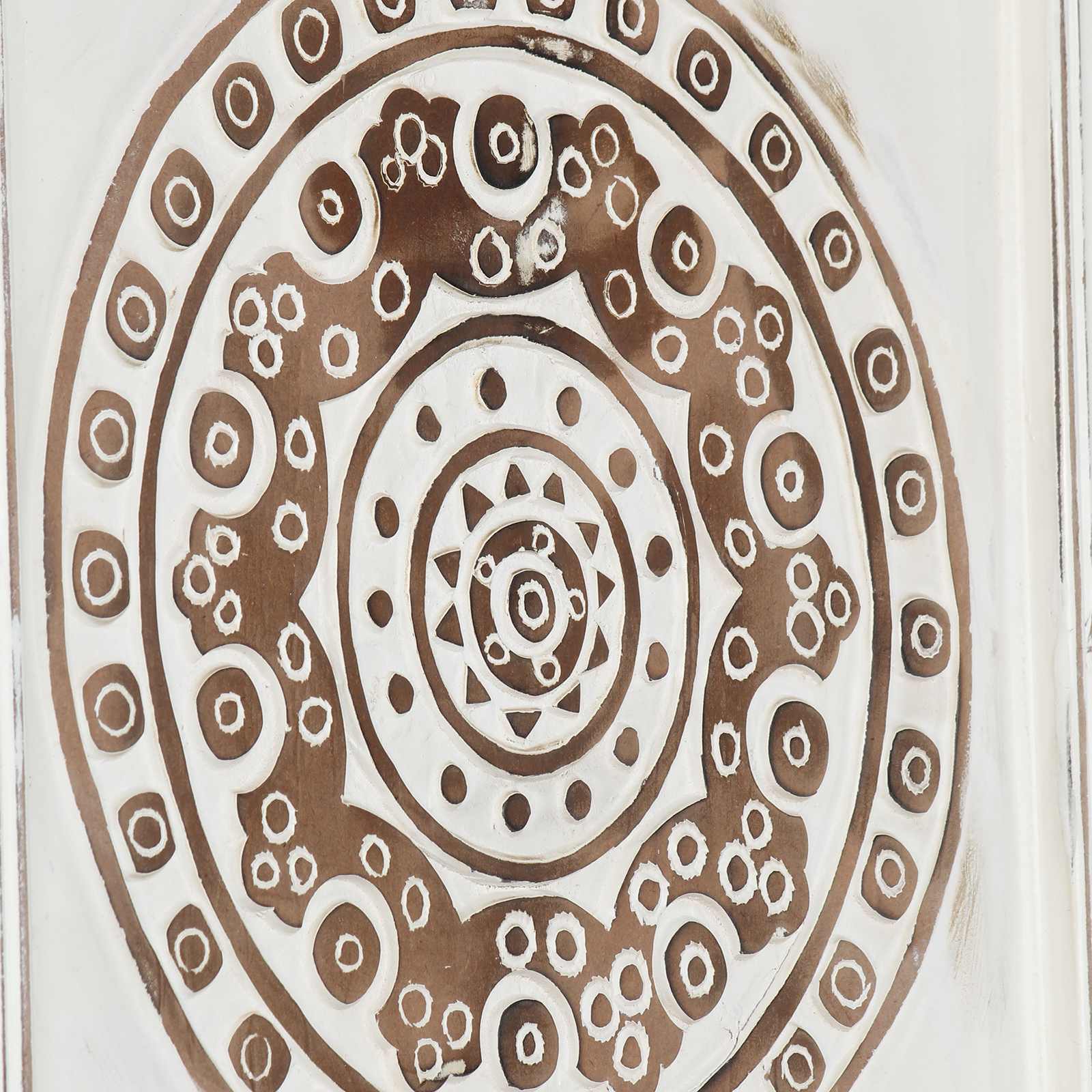 Decoración artística 2 pcs Marrón y 40 x 40 x 1,5 cm