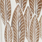 Decoración artística 3 pcs Marrón y 40 x 40 x 1,5 cm