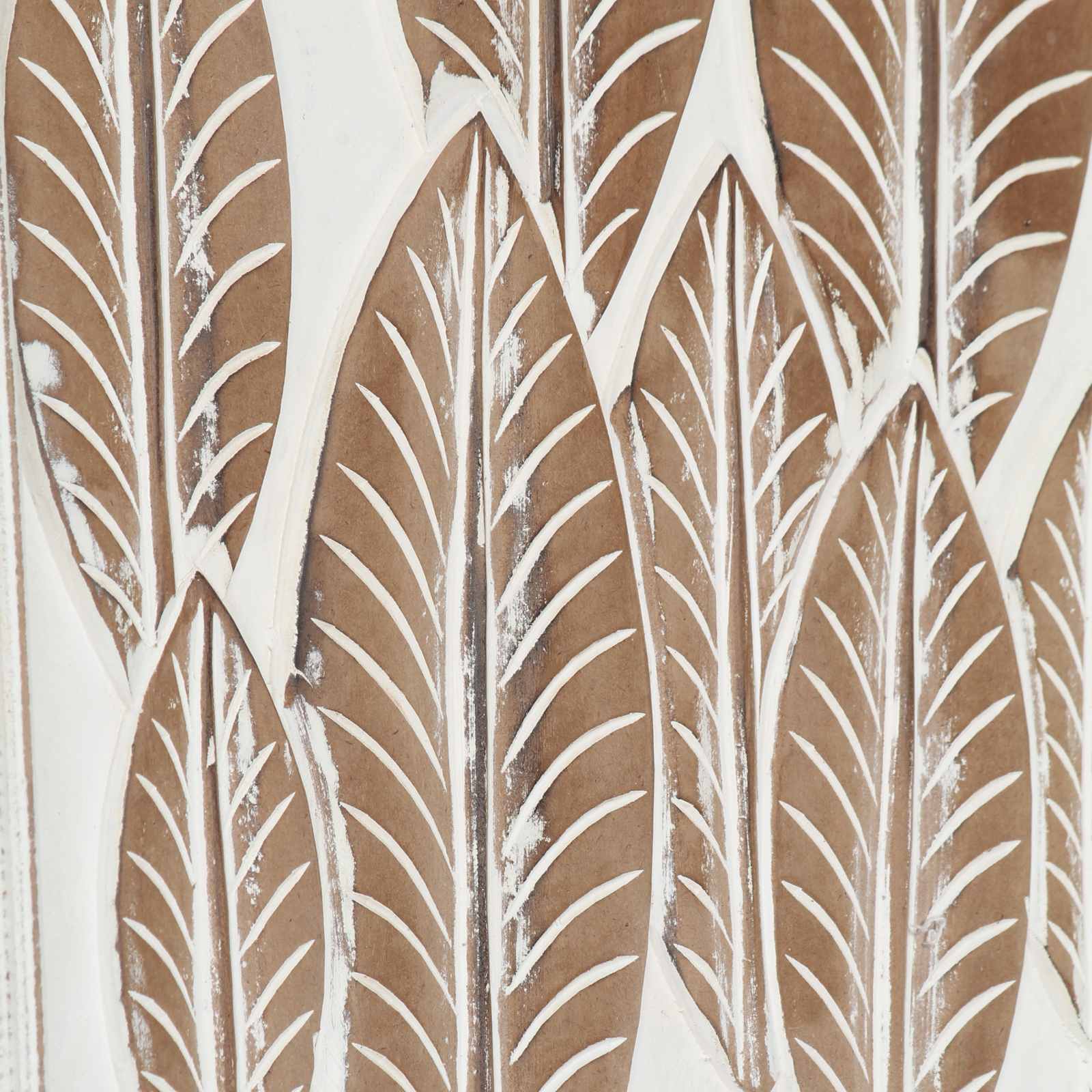 Decoração Artística 3 peças Castanho e 40 x 40 x 1,5 cm