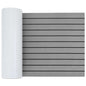 Light Gray and White Boat Carpet. 240 x 60 cm EVA