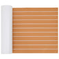 Light Gray and White Boat Carpet. 240 x 60 cm EVA
