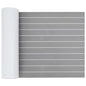 Light Gray and White Boat Carpet. 240 x 60 cm EVA