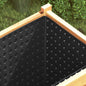 Drainage Channel Sheet 2 pcs Black 0.5 x 20 m HDPE