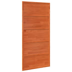 Puerta Corrediza Marrón cera Madera de Pino Maciza