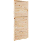 Puerta Corrediza Natural 100 x 2,5 x 208 cm