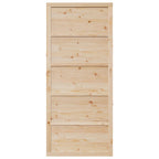 Puerta Corrediza Natural 100 x 2,5 x 208 cm