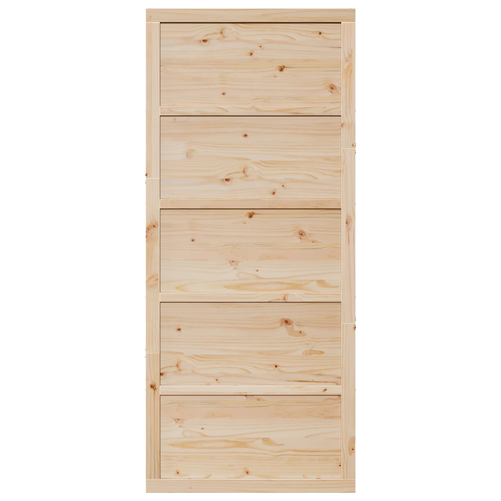 Puerta Corrediza Natural 100 x 2,5 x 208 cm