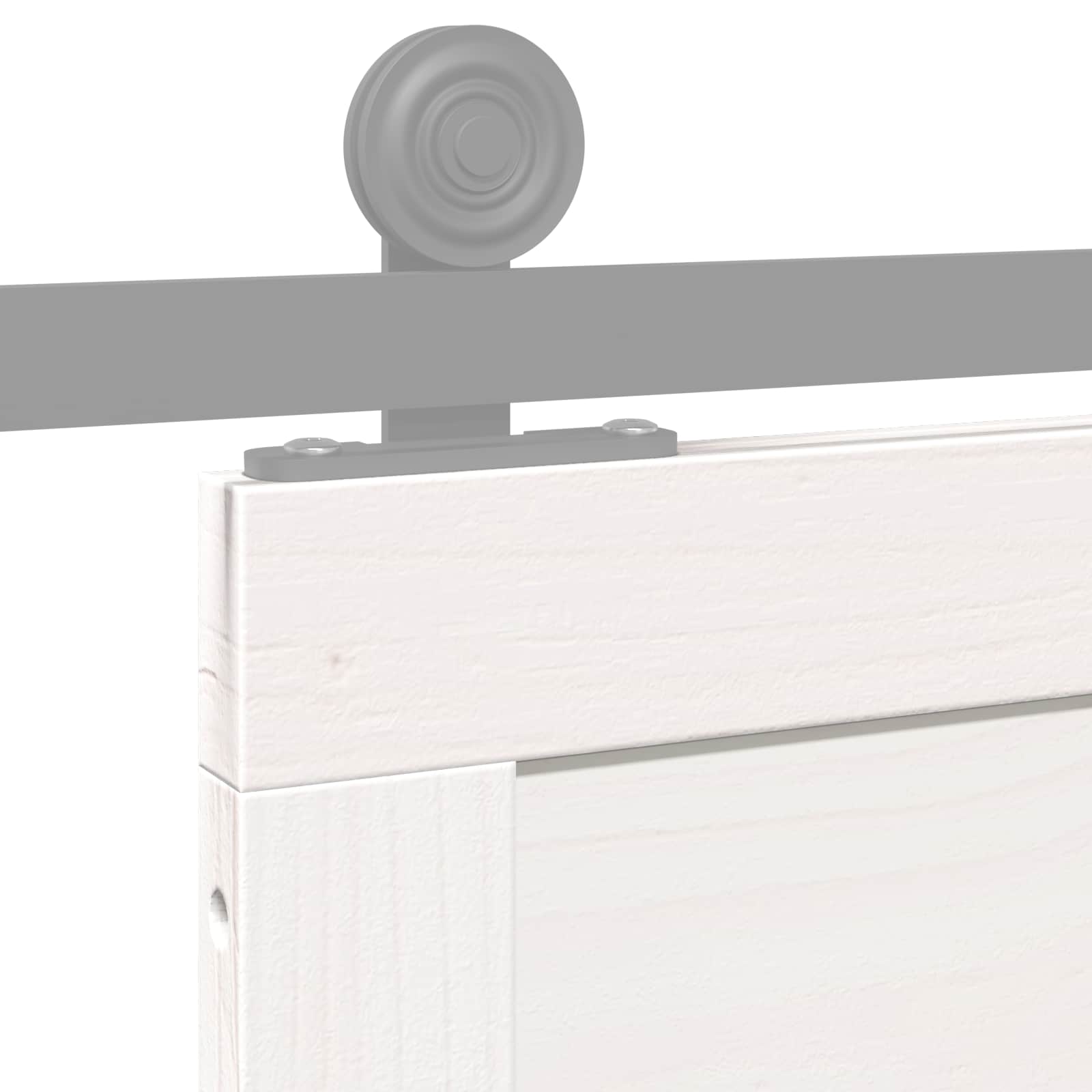 Puerta Corrediza Blanco 100 x 2,5 x 208 cm