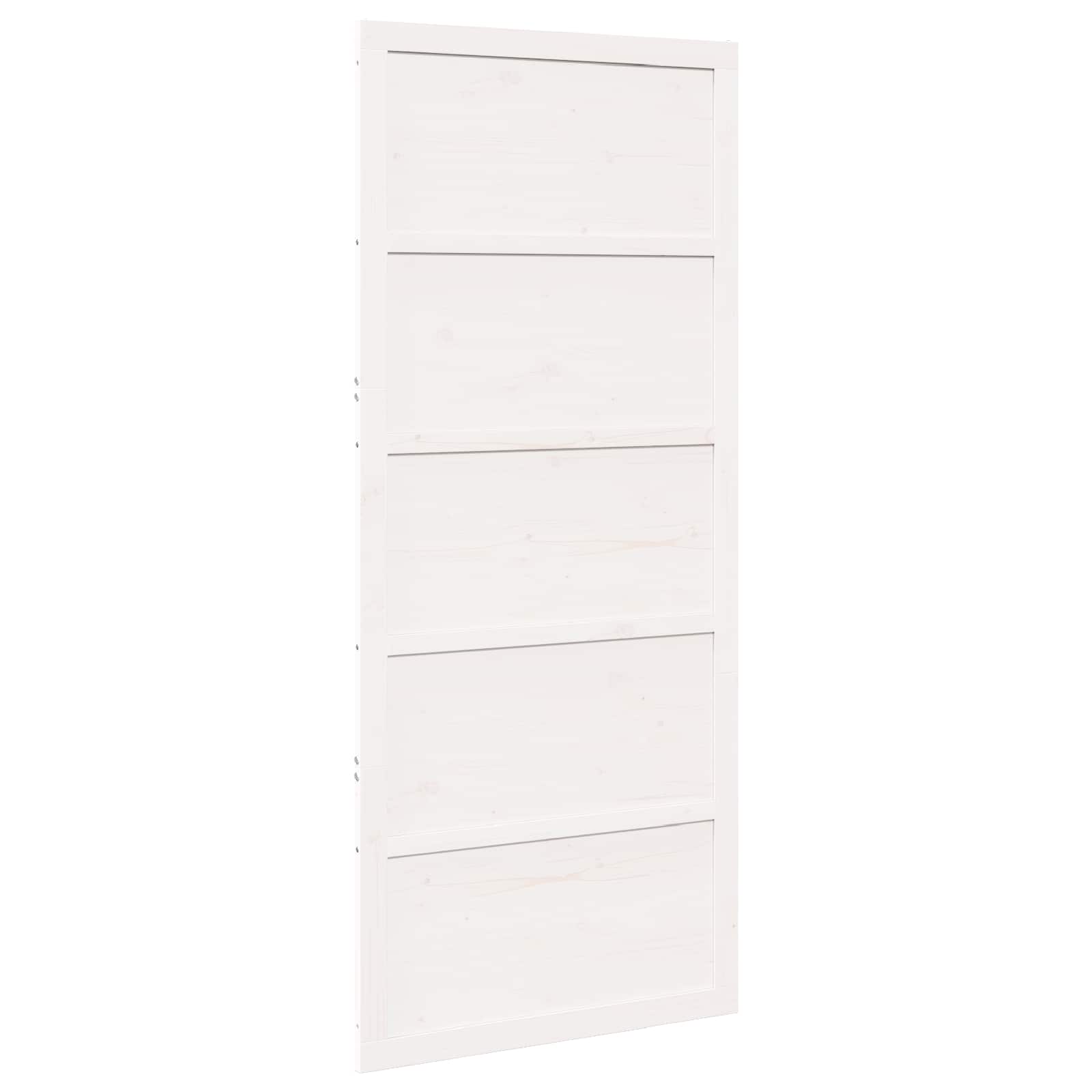Puerta Corrediza Blanco 100 x 2,5 x 208 cm