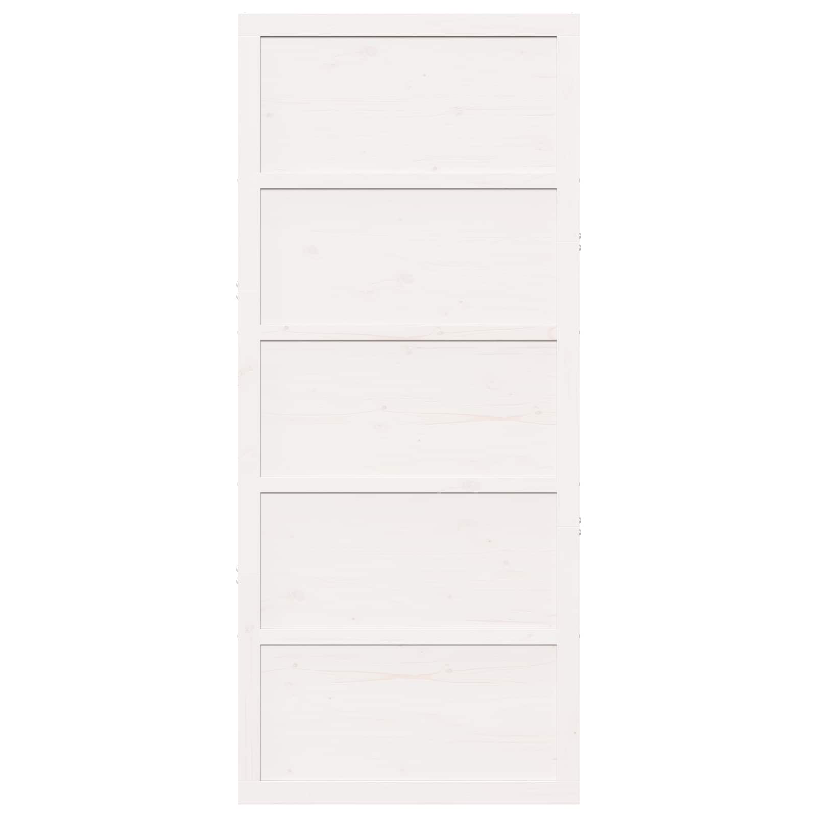 Puerta Corrediza Blanco 100 x 2,5 x 208 cm