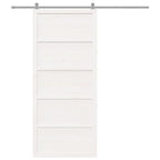 Puerta Corrediza Blanco 100 x 2,5 x 208 cm