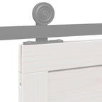 Puerta Corrediza 100 x 2,5 x 208 cm Madera de Pino Maciza