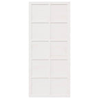 Puerta Corrediza 100 x 2,5 x 208 cm Madera de Pino Maciza