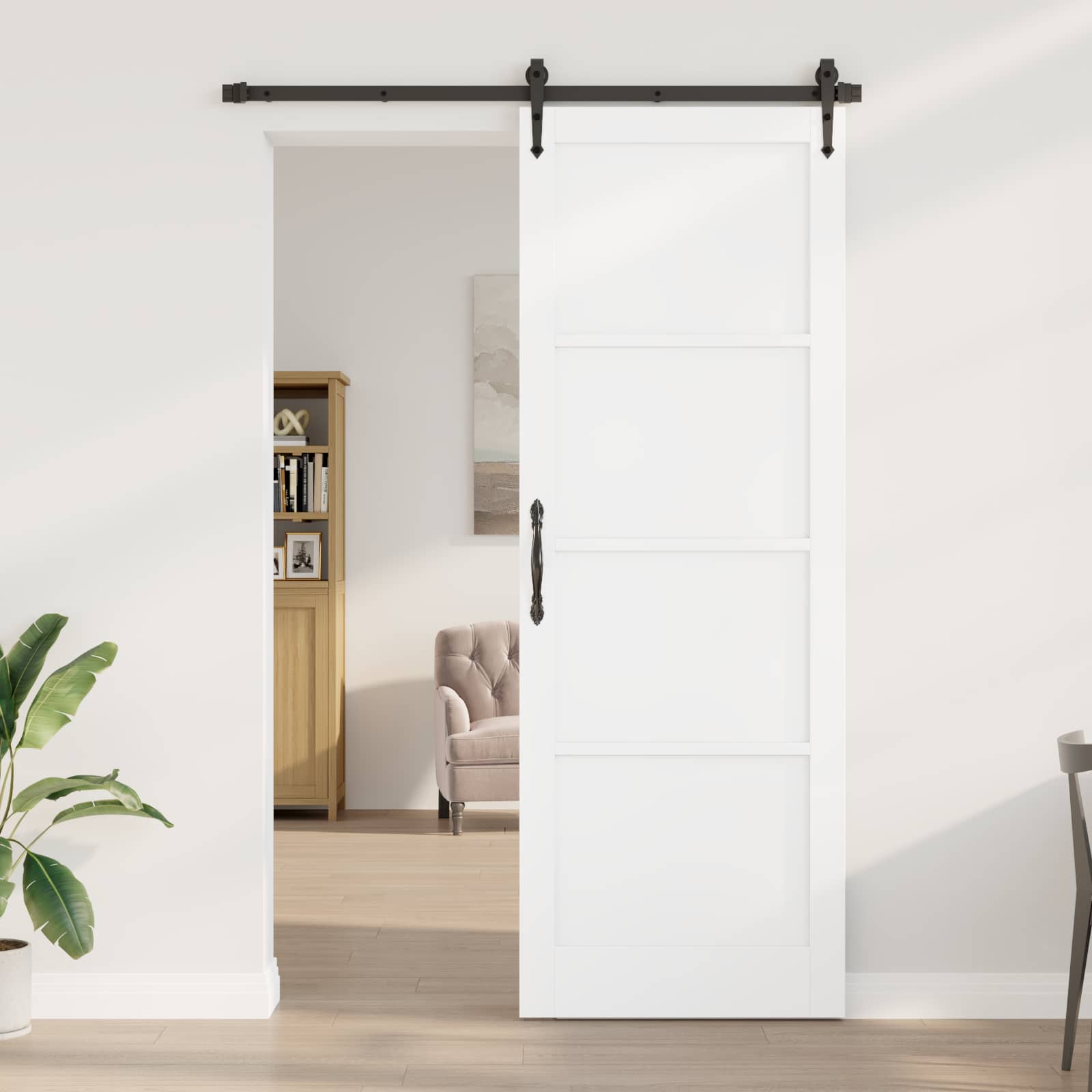 White Interior Door 61 x 198.5 cm Plywood
