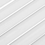 Puertas batientes 2 pcs Blanco Madera de Pino Maciza