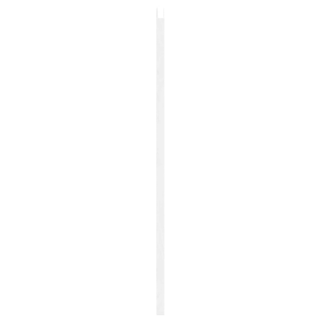 Puertas batientes 2 pcs Blanco Madera de Pino Maciza